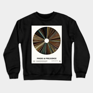 minimal_Pride & Prejudice Barcode Movie Crewneck Sweatshirt